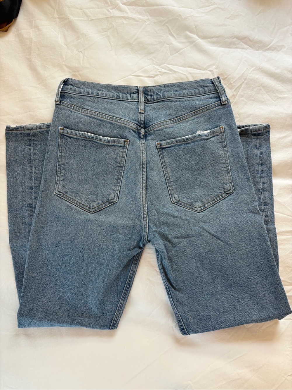 AGOLDE Riley High Rise Straight Crop Jeans - Picture 6 of 6